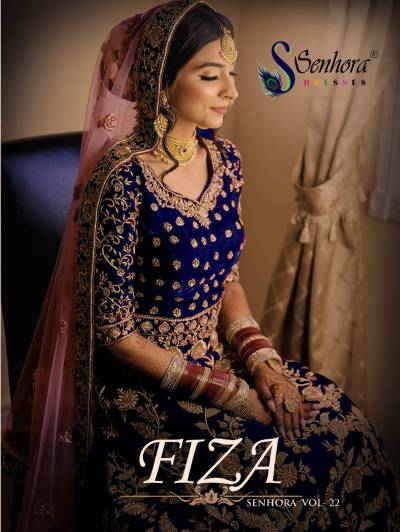 Fiza by Senhora Dresses Designer Velevt Gown Wholesaler